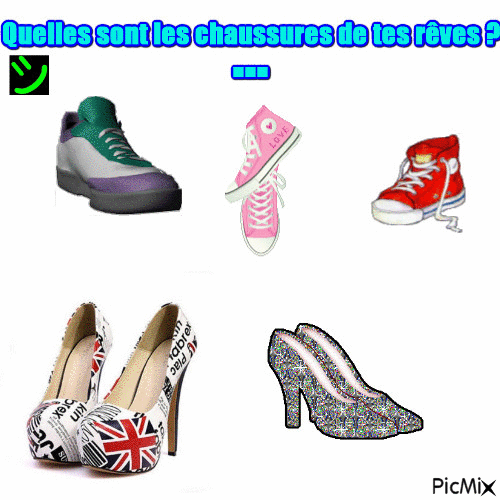 chaussure - GIF animasi gratis