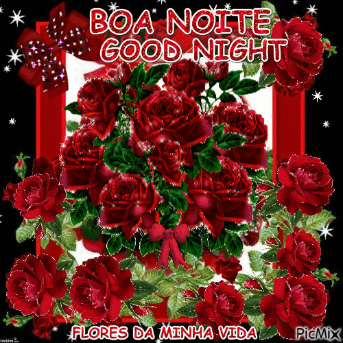 BOA NOITE GOOD NIGHT - Бесплатный анимированный гифка