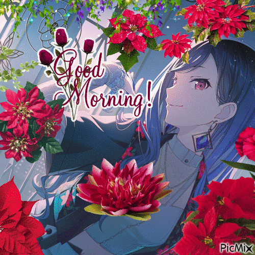 good morning an - 免费动画 GIF