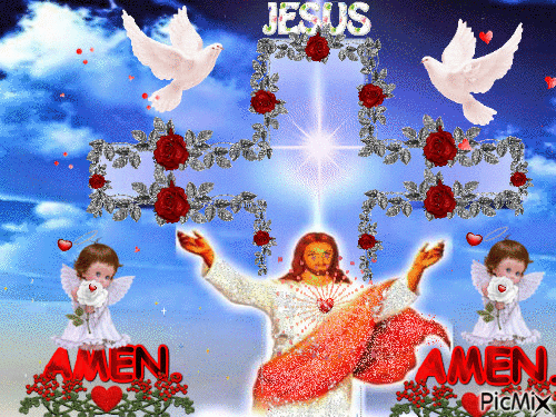 JESUS - Бесплатный анимированный гифка