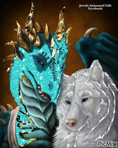 Dragon wolf