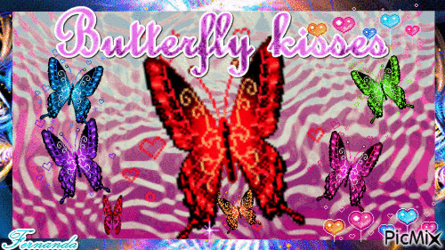 Butterfly - Animovaný GIF zadarmo