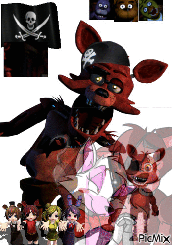 foxy le renard pirate - Kostenlose animierte GIFs