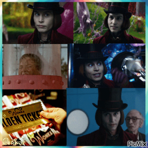 🎂 🎉 🍡 🍒 🍭Charlie and the chocolate factory Charlie and the chocolate  factory - Free animated GIF - PicMix