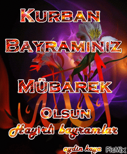 kurban bayrami - GIF animado gratis