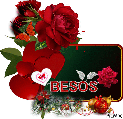 Besos - Δωρεάν κινούμενο GIF
