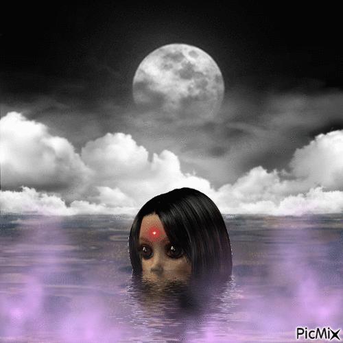 lake girl - Free animated GIF