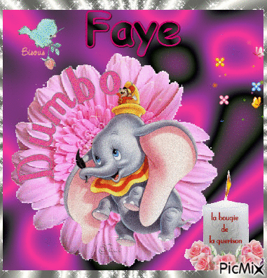 kdo pour Faye ♥♥♥♥ - Darmowy animowany GIF