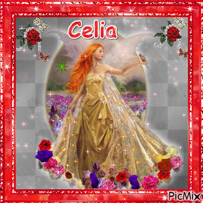 kdo pour Celia ♥♥♥ - GIF animado gratis
