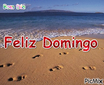 Feliz Domingo - GIF animé gratuit