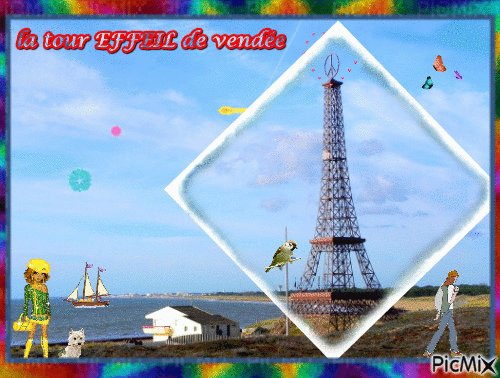 tour Eiffel de vendée - Besplatni animirani GIF