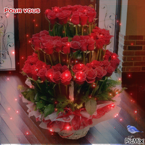 roses - GIF animate gratis