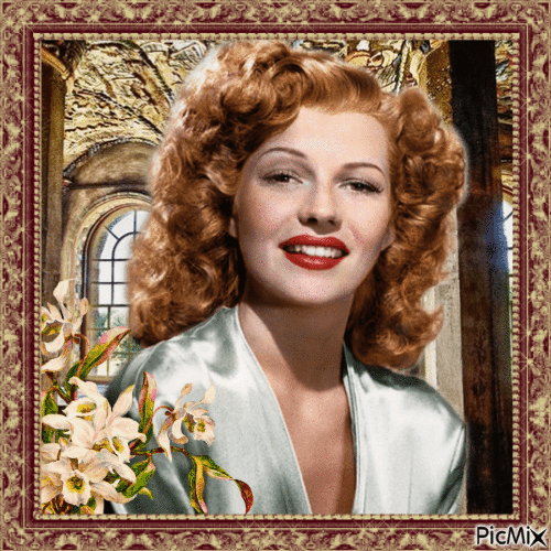 Rita Hayworth - Gratis animeret GIF