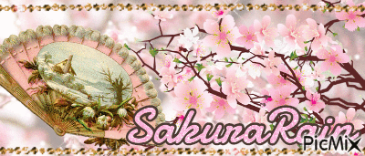 SakuraRain Signature - Gratis geanimeerde GIF