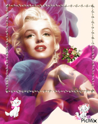 Marilyn - Бесплатный анимированный гифка