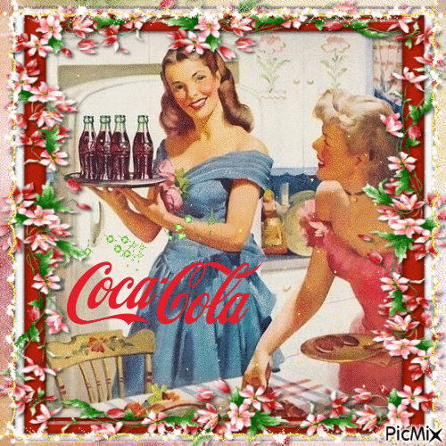 LOVE for coca cola - Δωρεάν κινούμενο GIF