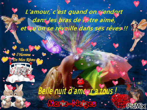 Belle nuit d'Amour - Free animated GIF - PicMix