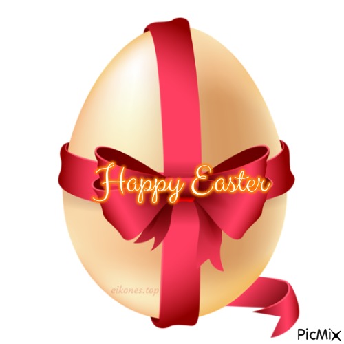 Happy Easter - PNG gratuit
