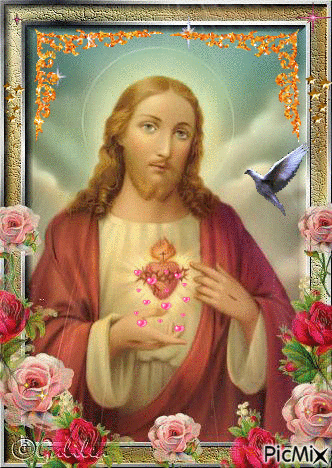 Corazon de Jesus - Besplatni animirani GIF