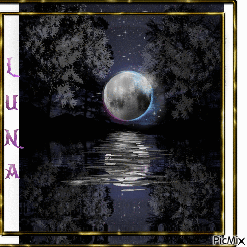 Luna lunera. - 免费动画 GIF