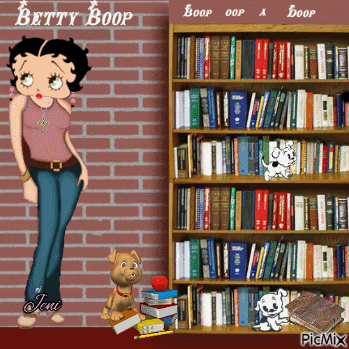 Betty boop - Безплатен анимиран GIF