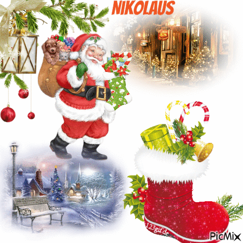 Nikolaus - Ingyenes animált GIF