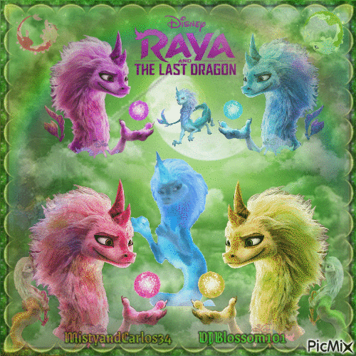 Sisu's Magic Raya & The Last Dragon - 免费动画 GIF