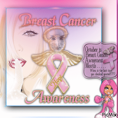 Breast Cancer Awareness - GIF animado grátis