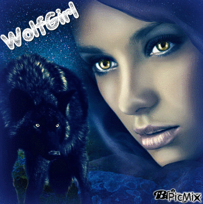 WolfGirl...ME! - GIF animé gratuit