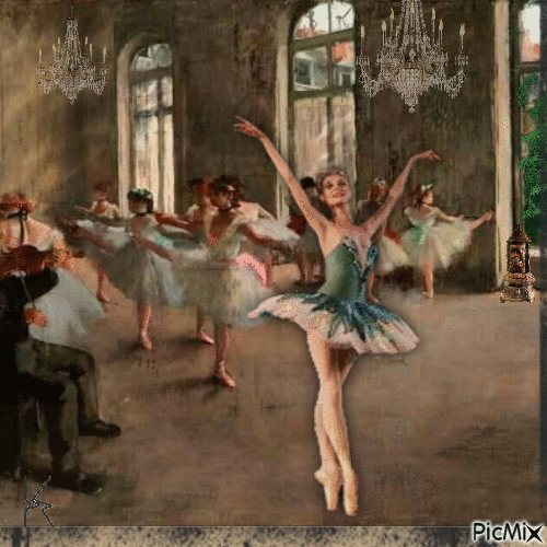 Escuela de Ballet - Бесплатный анимированный гифка