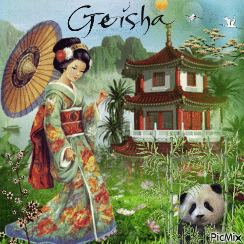 ☆☆ GEISHA ☆☆ - Besplatni animirani GIF