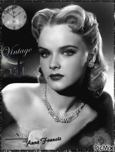 Anne Francis - Free animated GIF