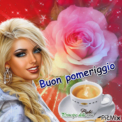 buon pomeriggio - Бесплатный анимированный гифка