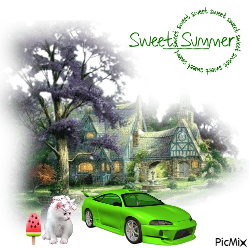 Sweet Sweet Summer - png gratuito