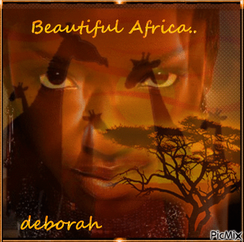In Love with Beautiful Africa...Contest. - GIF animado grátis