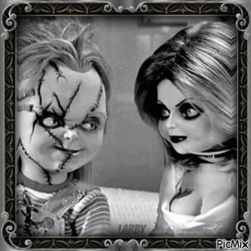 Chucky et sa femme!!!! - GIF animasi gratis