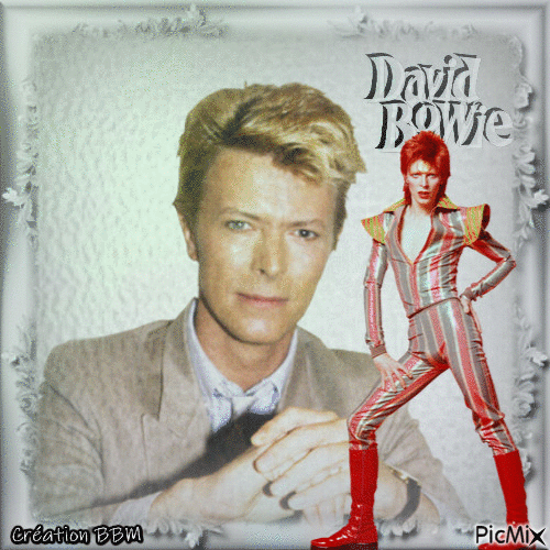 David Bowie par BBM - Бесплатный анимированный гифка