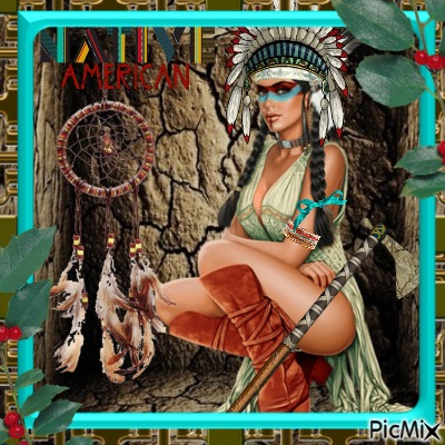 native american - darmowe png