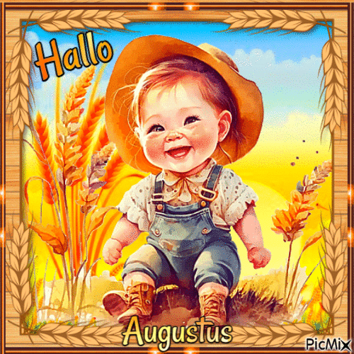Hallo Augustus - Бесплатный анимированный гифка