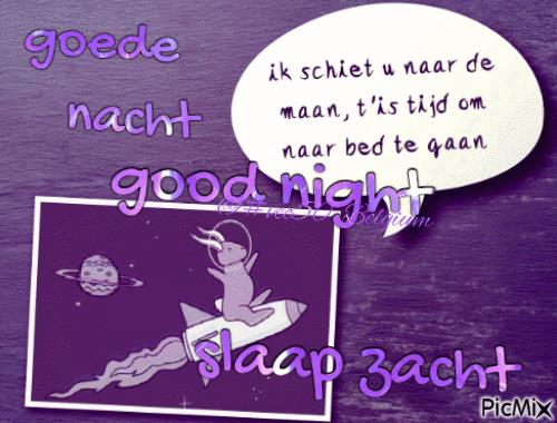gn  goodnight  nacht - Zdarma animovaný GIF
