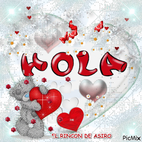 Hola Preciosa GIF - Hola Preciosa Heart - Discover & Share GIFs