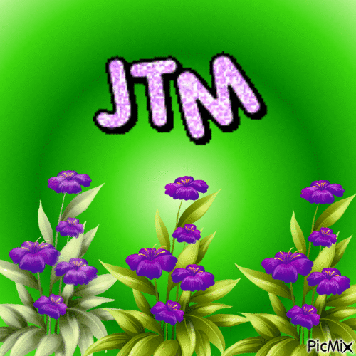 Jtm fleurs - GIF animado gratis