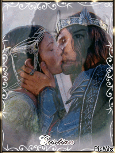 Aragorn & Arwen - Ilmainen animoitu GIF