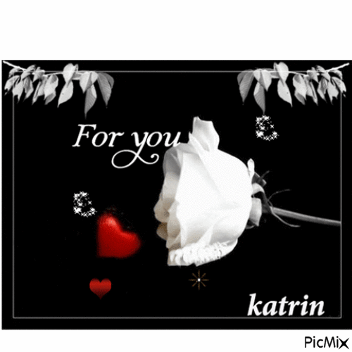 cadeau de mon amie Katrin ( katrinka ) ♦ - Besplatni animirani GIF