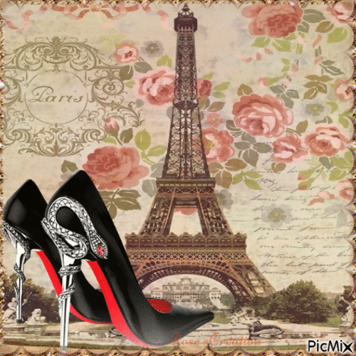 Concours : Ces chaussures... Paris - Gratis animerad GIF