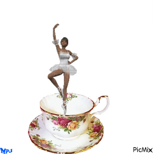 Bailarina 2 - GIF animado grátis