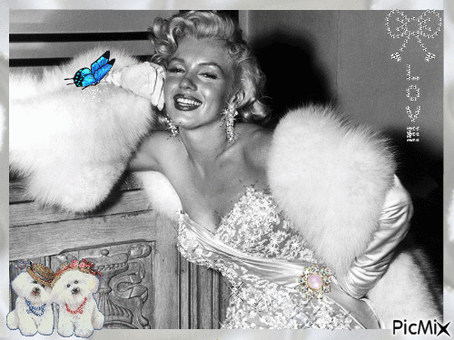 Marilyn ♥ - GIF animé gratuit