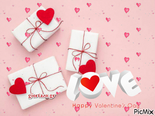 happy valentine's day - Gratis animerad GIF