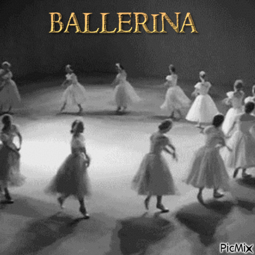ballerine - GIF animé gratuit