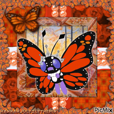 ♦♦♦Monarch Butterfree - Queen of Butterflies♦♦♦ - Gratis animeret GIF